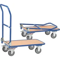 fetra Transportwagen klappbar 1132 blau 47,0 x 81,5 x 93,0 cm bis 250,0 kg