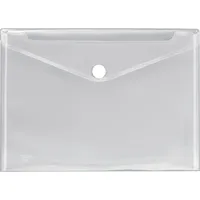 Veloflex Dokumententasche Crystal 4530 100, A4, transparent farblos, Polypropylen (PP), Klettverschluss 4000225062865 Veloflex