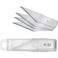 Westcott Skalpell-Ersatzklingen, 47mm Skalpellklinge Stahl 4027521840119 Westcott 10 Stück