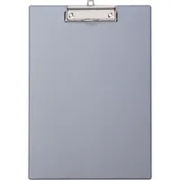 Maul Klemmbrett 2335295, A4, silber, Karton mit Kunststoffüberzug, inkl Aufhängeöse 4002390054065 Maul