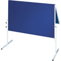 Franken Moderationstafel CC-UMTF-G 03, 120x150cm, Filz + Filz (beidseitig), pinnbar, klappbar, blau + blau 4016946182614 Franken