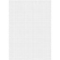 Brunnen Briefblock 1052688 Dicker, Lineatur 22 / kariert, A4, 60g, rot, 100 Blatt 4003273042278 Brunnen