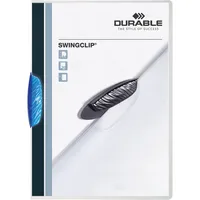 Durable Klemmhefter SWINGCLIP 30 226006, A4 blau, für ca. 30 Blatt, Polypropylen (PP) 80g 4005546208770 Durable