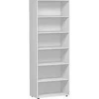 Geramöbel Regal Flex S-386001-L 6OH 5 Böden 800x2.160x400mm lichtgrau