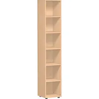 geramöbel Aktenregal Flex buche 40,0 x 40,0 x 216,0 cm, 1 St.