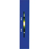 Elba Heftstreifen lang 100091148, 6x30,5cm (BxL), Recyclingkarton mit Metalldeckleiste, blau 4002030271104 Elba