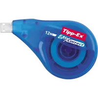Tipp-Ex Korrekturroller 895951 Easy Correct, blau/transparent, 4,2mm x 12m, Einweg, in Display 3086123277359 Tipp-Ex 20 Stück