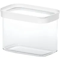 Optima Frischhaltedose rechteckig Platzsparende Vorratsdose im transparenten Design 1 Frischhaltedose Fassungsvermögen 1 Liter