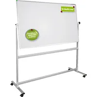 Franken Stativdrehtafel-Whiteboard U-Act! Line, ST902, 150x100 cm, emailliert, Aluminiumrahmen 4016946223546 Franken