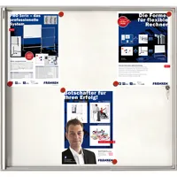 FRANKEN Schaukasten X-tra!Line 8 x DIN A4