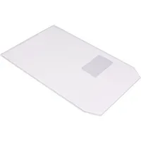 Bong Versandtaschen TopSTAR 03002486, C4, mit Fenster, haftklebend, 120g, weiß 4040134154466 Bong 250 Stück
