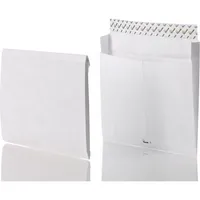 Tyvek Faltentaschen Tyvek 00067158, Sonderformat, ohne Fenster, haftklebend, 68mm-Falte, reißfest, wasserfest, 68g, weiß 4026283510773