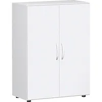 Geramöbel Aktenschrank Flex S-383102-W, Holz, 3 OH, 80 x 110,4 x 42 cm, weiß 4038933477688 Geramöbel