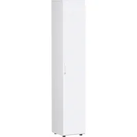 Geramöbel Aktenschrank Flex S-346100-W, Holz, 6 OH, 40 x 216 x 42 cm, weiß 4038933408798 Geramöbel