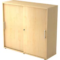 Hammerbacher Aktenschrank V1752/V1753 V1753S/3/3/RE, abschließbar, 3 OH, ahorn, 120x110x40cm (BxHxT) 4032062131503 Hammerbacher 2 Stück