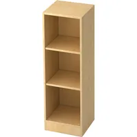 Hammerbacher Regal Solid V60503 3OH 40,6x40x127cm ahorn 4032062022566 Hammerbacher 2 Stück