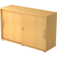 Hammerbacher Aktenschrank V1752/V1753 V1752S/6/6/RE, abschließbar, 2 OH, buche, 120x74,8x40cm 4032062131275 Hammerbacher 2 Stück