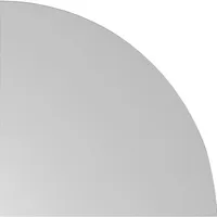 Hammerbacher Verkettungsplatte VHE, 80x80cm (BxT), Viertelkreis, grau, 25mm 4032062003190 Hammerbacher
