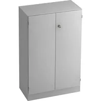Hammerbacher Aktenschrank V6 V6550/5/5/SG, abschließbar, 3 OH, grau, 80x127x42cm (BxHxT) 4032062125885 Hammerbacher 3 Stück