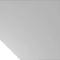 HAMMERBACHER Verbindungsplatte höhenverstellbar HT12 lichtgrau, silber Trapezform 120,0 x 80,0 x 68,5 - 76,0 cm
