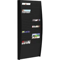 PAPERFLOW Sortiertafel hoch 2x25 Fächer A4 schwarz, Außenmaß:112x54,4x12,9 3660141170184 PAPERFLOW