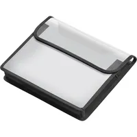 Veloflex Dokumententasche VELOBAG 1450 291, Din A5 quer, transparent farblos, Polypropylen (PP), Klettverschluss 4000225067143 Veloflex