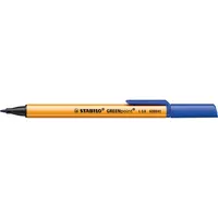 Stabilo Faserschreiber GREENpoint blau 0,8mm mit Kappe 4006381399067 Stabilo