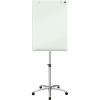 Nobo Flipchart Diamond, 1903949, 70x100cm (BxH), silber, mit Rollen, mit 2 Seitenarmen 5028252419710 Nobo