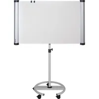 Maul Flipchart MAULsolid flip2use, 637 06 82, 66x97, grau, mit Rollen 4002390058483 Maul