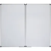 Maul Whiteboard-klappbar MAULstandard, 6458084, 240/120x100cm, kunststoffbeschichtet, Aluminiumrahmen 4002390061810 Maul