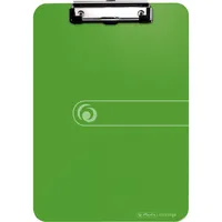 Herlitz Klemmbrett easy orga 11226610, A4, opak apfel, PS (Polystyrol), inkl Aufhängeöse 4008110441788 Herlitz
