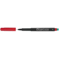 Faber-Castell Folienstift Multimark 1513 F rot 0,6 mm permanent 4005401513216 Faber-Castell