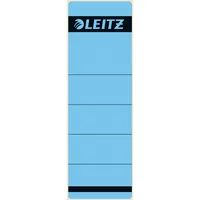 Leitz Rückenschilder 1642-00-35, blau, breit/kurz, 61,5x192mm, selbstklebend, permanent  4002432302376 Leitz 10 Stück