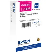 Epson Druckerpatrone T7893XXL C13T789340 (kompatibel zu Epson T7893), magenta, ca. 4000 Seiten 8715946529271 Epson