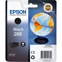 Epson Druckerpatrone T266 C13T26614010 (kompatibel zu Epson T2661), schwarz, ca. 260 Seiten 8715946541822 Epson