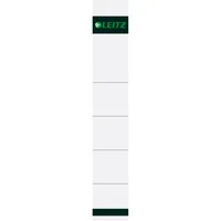 AKTION: LEITZ Einsteck-Rückenschilder 1608 grau für 5,2 cm Rückenbreite, 10 St. mit Prämie nach Registrierung