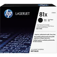 HP 81X Schwarz Original LaserJet Tonerkartusche mit hoher Reichweite