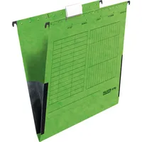 Falken Hängetasche UniReg Kraftkarton 230g/qm mit Leinenfröschen grün