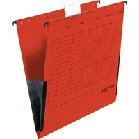 Falken Hängetasche UniReg Kraftkarton 230g/qm mit Leinenfröschen rot V