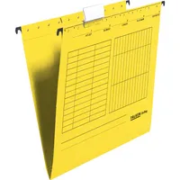 Falken Hängemappe UniReg Kraftkarton 230g/qm seitlich offen gelb VE=5