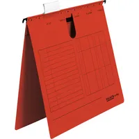 Falken Hängehefter UNIREG 11287877, A4 rot Karton 230g 4014481086992 Falken 5 Stück