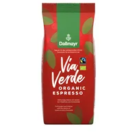 Dallmayr Kaffee Via Verde Espresso 494000000, 1kg, ganze Bohnen im Beutel 4008167049401 Dallmayr