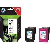 HP Tintenpatrone 301 schwarz, cyan/magenta/gelb