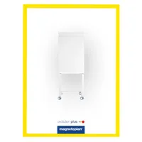 Magnetoplan Magnetrahmen Magnetofix 1130302 DIN A4 gelb 5 Stück