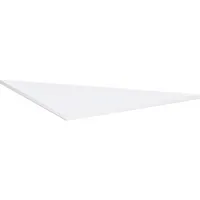 Geramöbel Verkettungsplatte Flex, 80x80cm (BxT), dreieckig, lichtgrau, 25mm 4038933479767 Geramöbel