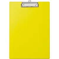 Maul Klemmbrett 2335213, A4, gelb, Karton, Folien-kaschiert, inkl Aufhängeöse 4002390064637 Maul
