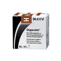 Leitz 6617 Ziffernsignale Orgacolor Buchstaben H braun 23x30mm 4002432314102 Leitz 6617-10-00 250 Stück