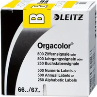 Leitz Buchstabensignal Orgacolor® gelb
