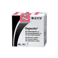 Leitz 6635 Ziffernsignale Orgacolor Buchstaben Z rosa 23x30mm 4002432314461 Leitz 6635-10-00 250 Stück