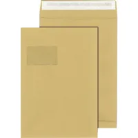 MAILmedia Faltentasche DIN C4 mit Fenster